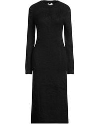 MEIMEIJ - Midi Dress Acrylic, Polyamide, Mohair Wool, Wool, Elastane - Lyst