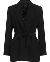 ARMANI EXCHANGE - Blazer Viscose, Cotton - Lyst