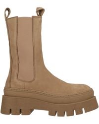 COPENHAGEN - Tan Ankle Boots Leather - Lyst