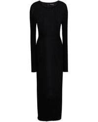 Isabel Benenato - Maxi Dress Viscose, Polyester - Lyst