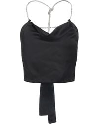SIMONA CORSELLINI - Top Polyester - Lyst