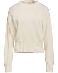 Jucca - Cream Sweater Virgin Wool - Lyst