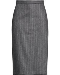 Lardini - Midi Skirt Wool, Cashmere, Elastane - Lyst