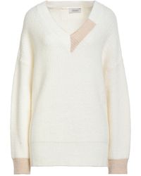Motel - Ivory Sweater Acrylic, Wool, Polyamide, Elastane - Lyst
