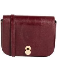 Fabiana Filippi - Burgundy Cross-Body Bag Leather - Lyst