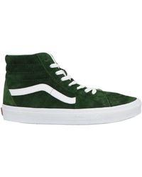 Vans - Dark Sneakers Leather - Lyst