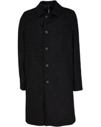 Hevò - Coat Virgin Wool, Polyamide - Lyst