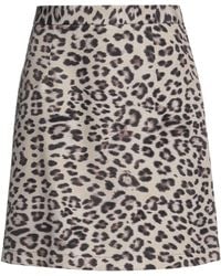Anna Molinari - Mini Skirt - Lyst
