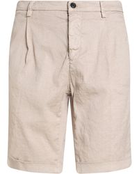 Mason's - Light Shorts & Bermuda Shorts Linen, Cotton, Elastane - Lyst