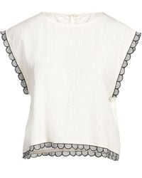 19.70 Nineteen Seventy - Top Cotton, Polyester - Lyst