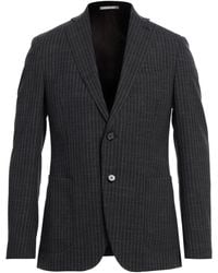Michael Kors - Charcoal Blazer Polyester, Wool, Linen, Cotton, Elastane - Lyst
