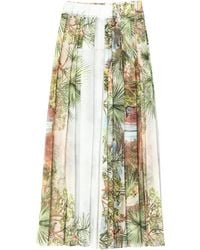 Altea - Midi Skirt Polyester - Lyst
