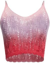 Laneus - Lilac Top Cotton - Lyst