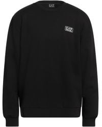 EA7 - Sweatshirt Cotton, Polyester, Elastane - Lyst