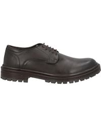 CafeNoir - Dark Lace-Up Shoes Leather - Lyst