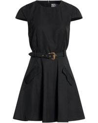 Versace Jeans Couture - Mini Dress Polyester - Lyst