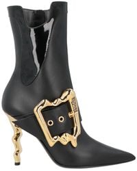Moschino - Ankle Boots Calfskin - Lyst