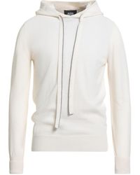 Alpha Studio - Cream Sweater Geelong Wool - Lyst