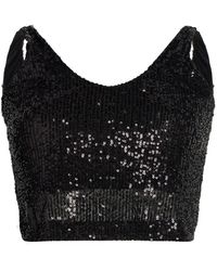 Alessandra Gallo - Top Polyester, Elastane - Lyst