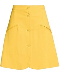MEIMEIJ - Marigold Mini Skirt Viscose, Polyamide, Elastane - Lyst