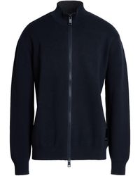 ARMANI EXCHANGE - Midnight Cardigan Cotton - Lyst