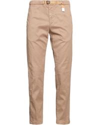 White Sand - Pants Cotton, Tencel, Silk, Elastane - Lyst