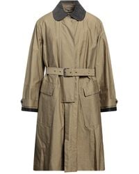 Lanvin - Overcoat & Trench Coat Cotton, Polyamide, Polyester - Lyst