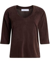 Caractere - Dark T-Shirt Cupro, Elastane - Lyst