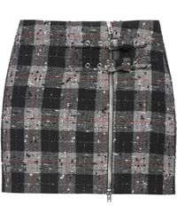 Alessandra Rich - Mini Skirt Virgin Wool, Acrylic, Polyester, Polyamide - Lyst