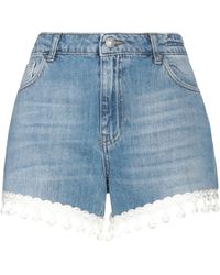 Shorts et bermudas ViCOLO en coloris Blanc Femme Vêtements Shorts Mini shorts 