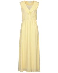Harris Wharf London Robe longue - Jaune
