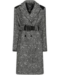 Hanita - Coat Polyester, Wool - Lyst