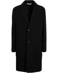 Paolo Pecora - Coat Wool, Polyamide - Lyst