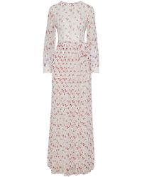 mikael aghal pink dress