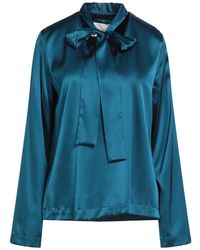 Xacus - Top Silk, Elastane - Lyst