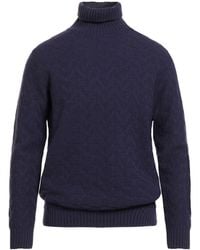 Cashmere Company - Turtleneck Wool, Polyamide - Lyst