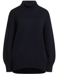 Aragona - Midnight Turtleneck Merino Wool - Lyst