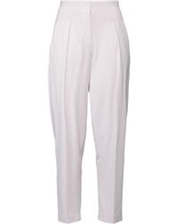 Circolo 1901 - Lilac Pants Cotton, Elastane - Lyst