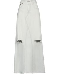 MM6 by Maison Margiela - Denim Skirt - Lyst