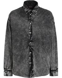 DIESEL - Denim Shirt - Lyst