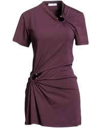 Rabanne - Mini Dress Cotton, Elastane - Lyst
