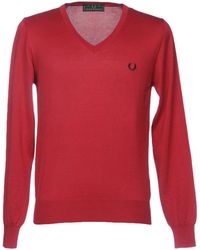 Fred Perry V-neck sweaters for Men | Online Sale up to 67% off | Lyst