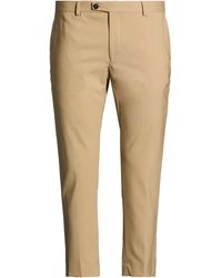 BE ABLE - Camel Pants Virgin Wool, Elastane - Lyst