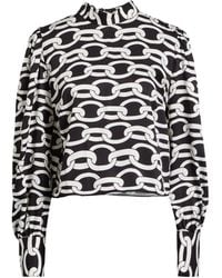 Kaos - Top Polyester - Lyst