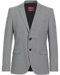 HUGO - Blazer Virgin Wool, Polyester, Elastane - Lyst
