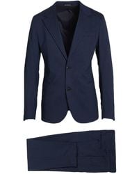 Emporio Armani - Suit Virgin Wool, Viscose, Polyester, Elastane - Lyst