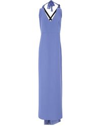 Hanita Long Dress - Purple