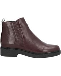 The Flexx - Burgundy Ankle Boots Leather - Lyst