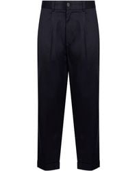 Paolo Pecora - Midnight Pants Lyocell, Cotton, Elastane - Lyst