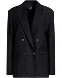 Etro - Blazer Cotton, Wool - Lyst